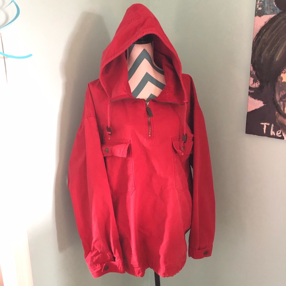Vintage Bass Pullover Jacket (1995).